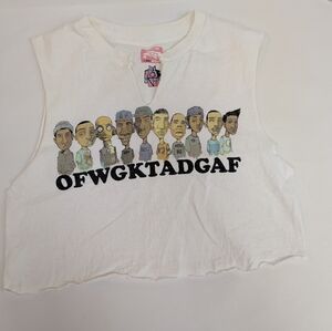 OFWGKTADGAF Odd Future tour shirt cut off crop top Tshirt XS [274]